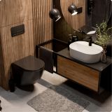 Комплект инсталляции GROHE Rapid SL 38772SH0 с унитазом AQUAme AQM2002MB и сиденьем с микролифтом (NW0284)