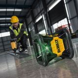 Аккумуляторный лазерный нивелир DEWALT DCE079D1G, 18 В, зеленый луч, 80 м, с АКБ 2 Ач и ЗУ, в кейсе TSTAK (DCE079D1G-QW)
