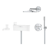 Душевая система GROHE SmartControl Purefoam с термостатом для душа, хром (1058120000)