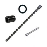 Шнековый бур 3/4" Makita, 20x530x600 (в комплекте муфта, штифт, кольцо), B-54302