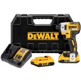 Аккумуляторный шуруповерт DEWALT DCF887D2, 18 В, 205 Нм, 3250 уд/мин, с 2 АКБ 2 Ач и ЗУ, в кейсе (DCF887D2-QW)