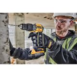 Ударная дрель-шуруповерт DEWALT DCD805NT, 18 В, 2000 об/мин, 34000 уд/мин, без АКБ и ЗУ, в кейсе TSTAK (DCD805NT-XJ)