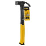 Молоток с закруглённым гвоздодёром DEWALT, 454 г (DWHT51439-0)