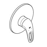 Смеситель для душа GROHE Eurostyle в комплекте с монтажной частью, хром (33635003)