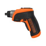Аккумуляторная отвертка c угловой насадкой (винтоверт) BLACK+DECKER CS3652LC, 3.6 В Li-Ion