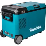 Аккумуляторный холодильник Makita CW004GZ, с функцией подогрева и возможностью работы от сети, 18/40 В, 29 л, без АКБ и ЗУ