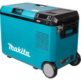 Аккумуляторный холодильник Makita CW004GZ, с функцией подогрева и возможностью работы от сети, 18/40 В, 29 л, без АКБ и ЗУ