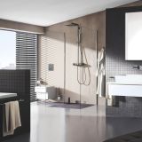 Душевая система GROHE Euphoria SmartControl System 310 Cube Duo с термостатом для душа, темный графит матовый (26508AL0)