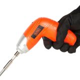 Аккумуляторный винтоверт с набором бит BLACK+DECKER KC3610, Ni-Cd 3.6 В