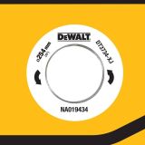 Отрезной алмазный диск DEWALT DT3734, по бетону/граниту, 254х25.4х1.6 мм (DT3734-XJ)