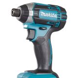Аккумуляторный ударный шуруповерт Makita, 18 В, 165 Нм, 2900 об/мин, 3500 уд/мин, без АКБ и ЗУ, DTD152Z