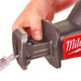 Аккумуляторная сабельная пила Milwaukee M18 FHZ-0X 4933459887, 3000 ход/мин, без АКБ и ЗУ, в кейсе