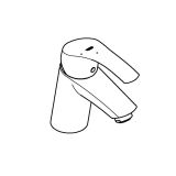 Смеситель для раковины GROHE Eurosmart, S-Size, хром (32926002)