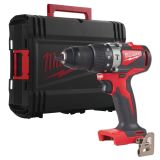 Аккумуляторная дрель-шуруповерт Milwaukee M18 BLPD2-0X, 18 В, 1800 об/мин, 28800 уд/мин, без АКБ и ЗУ, в кейсе, 4933464516