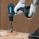 Аккумуляторная ударная дрель-шуруповерт Makita DHP482Z, 18 В, 1900 об/мин, без АКБ и ЗУ