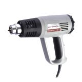 Строительный фен ИНТЕРСКОЛ ФЭ-2000Э, 2000 Вт, 600°С, 500 л/мин, кейс, 4 насадки, 192.0.1.00