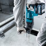 Аккумуляторный набор Makita, 40 В: перфоратор HR007 + угловая шлифмашина GA038, с 2 АКБ 5 Ач и ЗУ, в кейсе