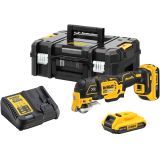 Аккумуляторный реноватор DEWALT DCS356D2, 18 В, 20000 кол/мин, с 2 АКБ 2 Ач и ЗУ, в кейсе TSTAK (DCS356D2-XJ)
