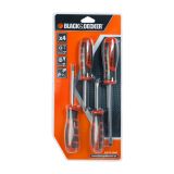 Набор из 4-х отверток BLACK+DECKER BDHT0-66429
