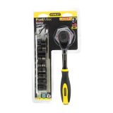 Рукоятка с храповым механизмом FatMax с торцевыми головками 3/8'' (9 предметов) STANLEY 0-94-606