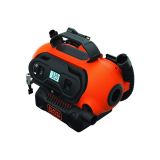 Аккумуляторный компрессор BLACK+DECKER, с возможностью работы от сети, 12/18/220 В, 11 бар, без АКБ и ЗУ, BDCINF18N