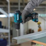 Аккумуляторная дрель-шуруповерт Makita DF333DWAE, 12 В, 1700 об/мин, с 2 АКБ 2 Ач и ЗУ, в кейсе (УЦЕНЕННЫЙ ТОВАР) (DF333DWAE/BU)