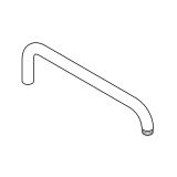 Душевой кронштейн GROHE Rainshower для душевой системы, хром (14014000)