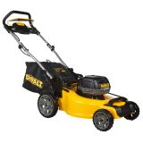 Аккумуляторная газонокосилка DEWALT DCMW564P2, 2х18 В, 3300 об/мин, 55 л, с 2 АКБ 5 Ач и ЗУ (DCMW564P2-QW)
