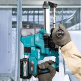 Аккумуляторный перфоратор Makita с системой пылеудаления DX16, 40 В, 2.1 Дж, 5000 уд/мин, с 2 АКБ 2.5 Ач и ЗУ, в кейсе (УЦЕНЕННЫЙ ТОВАР) (HR010GD201/BU)