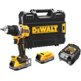 Аккумуляторная дрель-шуруповерт DEWALT DCD800E2T, 18 В, 2000 об/мин, с 2 АКБ 1.7 Ач и ЗУ, в кейсе TSTAK (DCD800E2T-QW)