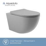 Комплект инсталляции GROHE Rapid SL 38775001 с унитазом Aqueduto OVO OVOT2130 и сиденьем с микролифтом (NW0543)