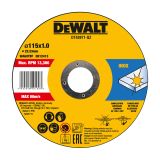 Диск отрезной DEWALT DT43971, по металлу, 115х22.23х1 мм, 10 шт. (DT43971-QZ)