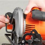 Дисковая пила BLACK+DECKER CS1550, 1500 Вт, диаметр диска 190 мм, пропил 66 мм