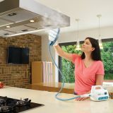 Пароочиститель ручной SteamMop&amp SteaMitt системы SteamBoost + 5 насадок BLACK+DECKER FSH10SMP, 1300 Вт