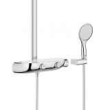 Душевая система с термостатом для настенного монтажа, GROHE Rainshower System SmartControl Mono 360, хром, (26361000)