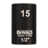 Ударная торцевая головка DeWALT DT7533, 15 мм, 1/2"
