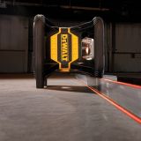 Аккумуляторный лазерный нивелир DEWALT DCE080D1RS, 18 В, красный луч, 60 м, с АКБ 2 Ач и ЗУ, в кейсе TSTAK (DCE080D1RS-QW)
