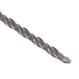 Бур ИНТЕРСКОЛ 2 спирали, 2 резца, SDS-Plus, 12x260x200 мм (05012.260)