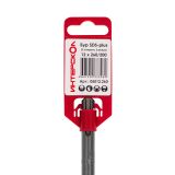 Бур ИНТЕРСКОЛ 2 спирали, 2 резца, SDS-Plus, 12x260x200 мм (05012.260)