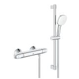 Термостат для душа GROHE Grohtherm 1000 с душевым гарнитуром, хром (34825002)