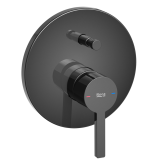 Смеситель Roca Naia ванна/душ, черный глянец 5A0B96CN0