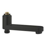 Поворотный излив GROHE со встроенным переключателем, матовый чёрный (1022132430)