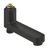 Поворотный излив GROHE со встроенным переключателем, матовый чёрный (1022132430)