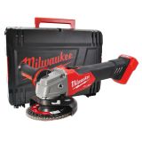 Аккумуляторная угловая шлифмашина Milwaukee M18 FSAG125X-0X, 18 В, 125 мм, 8500 об/мин, без АКБ и ЗУ, в кейсе, 4933478428