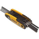 Набор шестигранных ключей DEWALT DWHT0-70263, 1.5-8 мм, 8 шт.