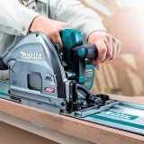 Аккумуляторная дисковая пила Makita SP001GZ02, 40 В, 165 мм, 4900 об/мин, без АКБ и ЗУ, в кейсе