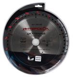 Диск пильный ИНТЕРСКОЛ, 250x32/30 мм, 50 зубьев, по ламинату, 1202.052