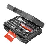 Набор (отвертка, трещотка, удлинитель, головки, карданчик, биты и др.) BLACK+DECKER A7142