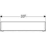 Ящик-органайзер Geberit Acanto, бежевый, 500.648.00.2
