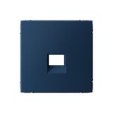 Накладка для информационных функций типа Keystone, Systeme Electric (Schneider Electric), ArtGallery, аквамарин, GAL001184